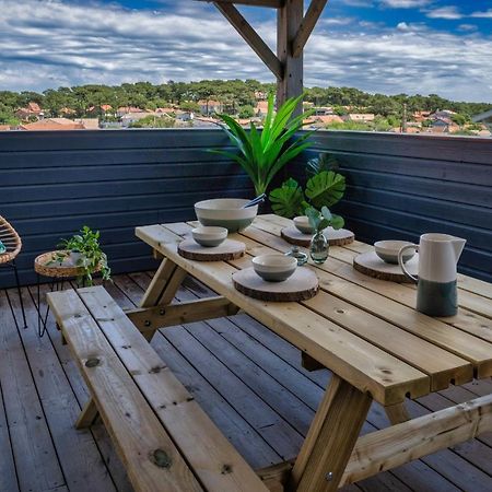 Mamita 4 "Wooded Stopover Apartment" T2 47M Terrace 24M Lacanau Exteriér fotografie